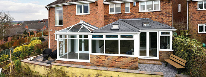 P shaped Conservatories